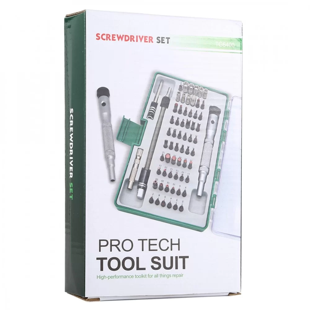 Picture of TG6400 64 in 1 Professional Screwdriver Repair Tool Set